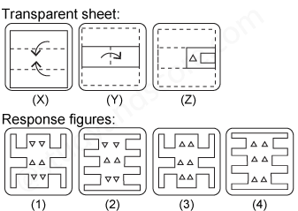 paper folding and cutting concepts, paper cutting question and answers, paper folding question and answers, paper cutting, paper folding, paper cutting detailed solutions and explanations, paper folding detailed solutions and explanations